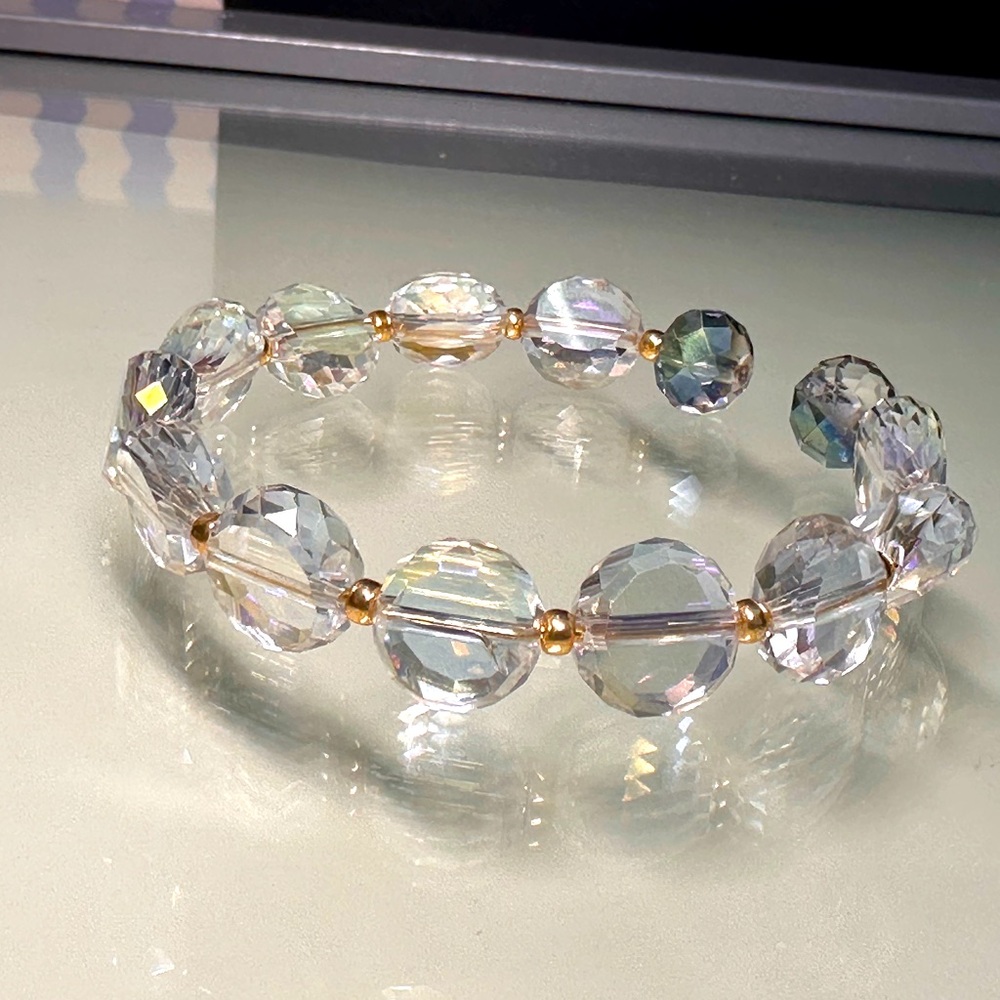 AB CRYSTALS BRACELET  6.5” up to 7”
